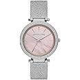 Michael Kors Women's Watch Darci, Three Hand Movement, Stainless Steel Strap