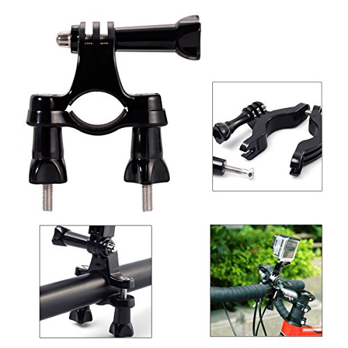 XCSOURCE® 35tlg Zubehör Satz set für GoPro Hero 2 3 3 +4 SI4000 SJ5000 Kamera Teleskopisch- handheld-Stativ Monopod Selfie-Sticks Aufbewahrungskiste Tasche Brustgurt Kopfband Handschlaufe Schweißbänder Saugnapf Lenker / Sattelhalter J-Haken Anti-Fog Inserts Stativ-Adapter Schrauben Klebstoff self-trocken im Freien Reise Fotografie Foto OS094 - 4