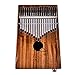 Produktbild JAGENIE 17 Schlüssel Finger Daumen-Piano Set Kalimba Mbira aus natürlichem Akazienholz Tastatur Instrument