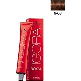 Schwarzkopf Professional Schwarzkopf Igora Royal Sa&ccedil; Boyası 60Ml-No - 6.68 Koyu Kumral Kızıl Kestane