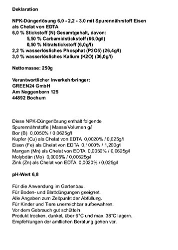 Spezial Koniferen-Dünger FE PRO NPK für Tannen, Fichten, Kiefern, Zypressen düngen, Premium Flüssigdünger für immergrüne Pflanzen mit Eisen aus der Profi Linie - 3