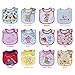 Baby Bibs Saliva Waterproof Cartoon Pattern Toddler Lunch (Model 6)