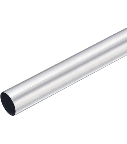 Lot De 3 Tubes En Aluminium 6063 - 8 Mm Diamètre Extérieur, 4 Mm Intérieur, Longueur 300 Mm - 2