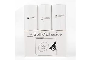 LIUNIAN Custom Thermal Paper Roll 3 Pack 57 X 30mm Officially Developed Thicker Paper- [Photo 10 Years]