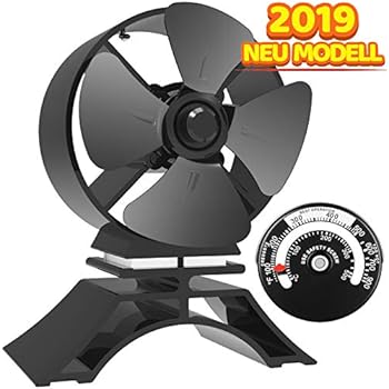 Fyore Stromloser Ventilator für Kamin Kaminventilator