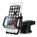 Produktbild Eximtrade Universal Auto Handy Halterung Saugnapf für Apple iPhone 4/4s/5/5s/6/6s/6 Plus/6s Plus, Samsung Galaxy S4/S5/S6/S6 Edge/S6 Edge Plus/S7 Edge/Note 3/Note 4/Note 5, HTC One, Motorola, Sony Xperia, andere Smartphones