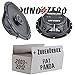 Produktbild Fiat Panda 169 Front - Ground Zero GZIF 6501FX - 16cm Lautsprecher Koax flach - Einbauset