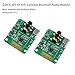 Produktbild Makerhawk 2pcs Bluetooth-Audiomodul V4.2 JDY-64 Wireless-Modul, HiFi-Audioempfängermodul Bluetooth-Verstärkerplatine, Übertragungsdistanz 15m, Unterstützungstastensteuerung mit Bodenplatte