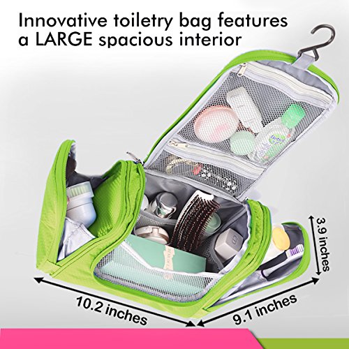 Bago Kulturbeutel / Dusch-Tasche für Reisen, Pflegeprodukte, Makeup und mehr - 6