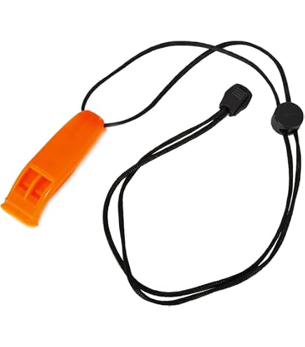 Sifflet D'urgence Flottant - 3 Pièces Avec Cordon - 120 DB - Pour Sports Nautiques, Randonnée, Survie