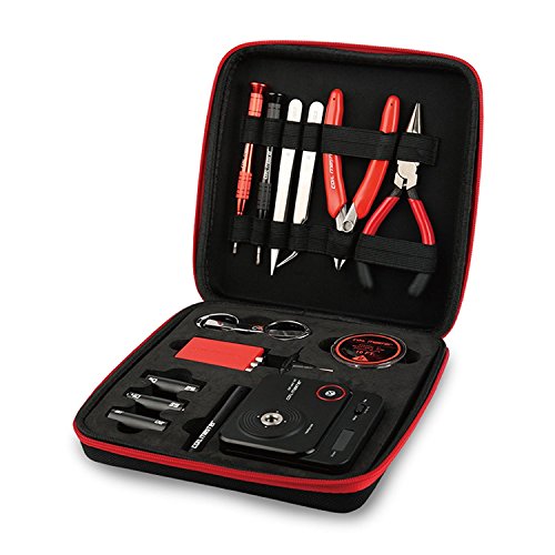 Coil Master 100% authentische DIY KIT V3 Tool SET mit spätesten Spule Jig (V4) / 521 Tab Mini-Ohm-Leser / Pinzette / hitzebeständige Draht NEUESTE Tool Kit, exklusive LifeMods Bundle Edition! - 4