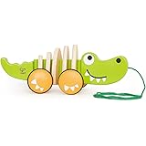 Hape - E0348 - Jouet À Tirer - Crocodile