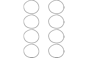 VGOL 8X Correas Elásticas de Goma para Micrófono (330 X 3 Mm) Compatible con Neumann U87 Ai TLM49 TLM67