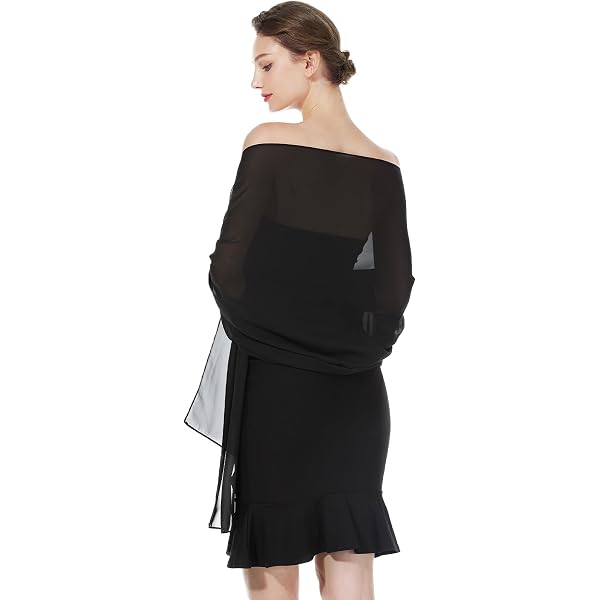 Châle De Mariage élégant En Satin Polyester - Ivoire, 200x80 Cm - Fabriqué En Italie - Pour épaules Nues Ou Accessoire De Soirée