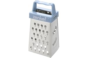 Zenker 44995 INOX Mini Vierkantreibe 7,5x3,7x2,8cm aus ABS/Edelstahl, Kunststoff, Sky/Silber