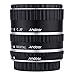 Produktbild Andoer Bunte Metall TTL AF Autofokus Makro Zwischenringe Automatik-Zwischenringe für Canon EOS EF EF-S-60D 7D 5D II 550D (Silber)