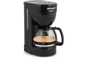 Orbegozo CG 4014 - Cafetera Goteo, 6 Tazas de Capacidad, Jarra de Cristal, Antigoteo, 650 W