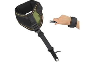 ZSHJG Tir à Arc Déclencheur Arc Compound Release Aid Réglable Trigger Libération Accessoire pour Chasse Étrier de poignée