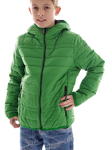 Preisvergleich Produktbild CMP Jacke Übergangsjacke Steppjacke grün Kapuze Zipper Taschen warm
