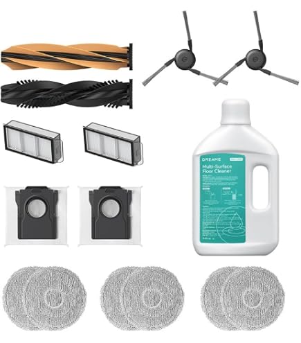 Yivy Set 13 Ricambi Per Dreame D10S Plus – Spazzole, Filtri HEPA, Panni, Sacchetti, Kit Pulizia