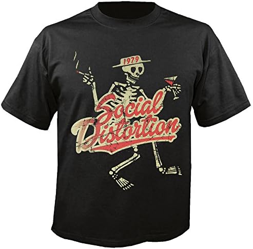 Social Distortion - Vintage Skelly - 1979 - T-Shirt Größe M