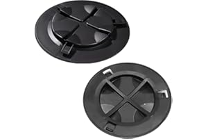 AIYRAA Front Wheel Arch Headlight Access Cover, Replacement for MINI R56 LCI/Clubman R55 LCI Clubman R55 Cabrio R57 2005-2015 Mini F55 F60, Mudguard Fender Lining Bulb Cap 51772751776 51719802413