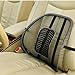 Zehui Mesh Back Lumbar Support Massage Beads For Car Seat Chair Massage Cushion