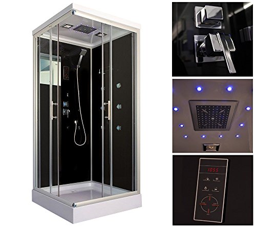 Preisvergleich Produktbild Home Deluxe Wave M Duschtempel, inkl. komplettem Zubehör