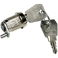 AUTO-STYLE AB SLOT2 Lock with 2 keys for FL/Spazio/Pre/Easy roof boxes, Chrome