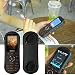 Produktbild farmer-W Musik-Player Handy, 2,8 Zoll HD Big Screen Tragbare 5800 mAh Energienbank Bluetooth-Lautsprecher GPRS Telefon Unterstützung 3 SIM-Karte und Taschenlampe