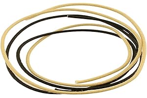 AllParts GW de 0832 – 000 Vintage Style pastilla Cable Negro/Blanco