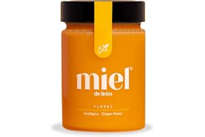 Honung BIO. Ren bihonung. Honung från Spanien | Honungskräm - 800 gr - 100% naturlig och ekologisk bihonung. Egen Harvest Artisan Product. Söt smak - blommig arom. Ursprung Spanien.