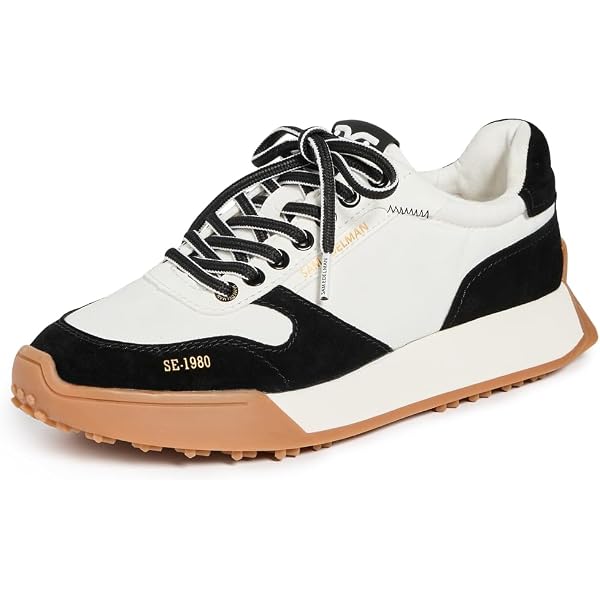 Sam Edelman Women's Ethyl Lace Up Sneaker In Modern Ivory In Multi