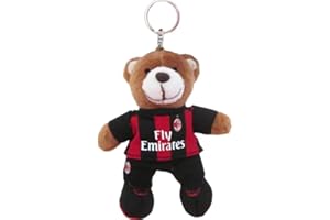 SPORTBAER Sports Bear 24119 A.C. Milan Teddy Keyring – Beige