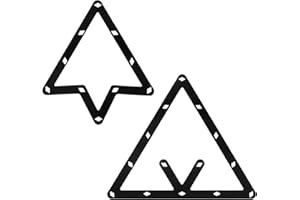‎PATIKIL PATIKIL 6 Stück Magic Rack, 8, 9 und 10 Ball Combo Pack Magic Ball Rack Sheet Pool Rack Tisch Ballhalter Billardzubehör