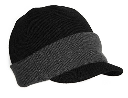 Preisvergleich Produktbild Herren Schirm Skater Mütze Schirmmütze Winter kopfbedeckung