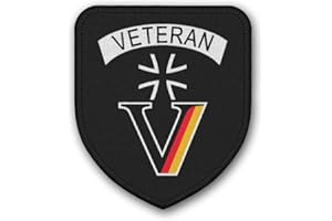 Copytec Patch Veteran Bundeswehr Uniform Reservist Kameradschaft Dienstzeit #31153