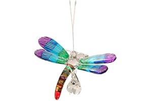 Wild Things Gifts Fantasy Glass Dragonfly Rainbow New 5054-RAI