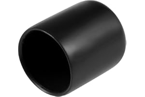 TA-VIGOR 20 tapas de goma, 20 mm de diámetro interior, redondas, flexibles, protectores de rosca, cubiertas de vinilo negro, cubiertas de goma para tornillos, tubos, cables, cables, etc