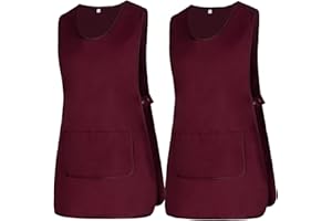 Misemiya - Colis 2 Unités - Nettoyage Tablier Travail Uniforme Nettoyage MÉDICAL Clinique VÉTÉRINAIRE SANITAIRE HOSPITALITÉ- Ref.868