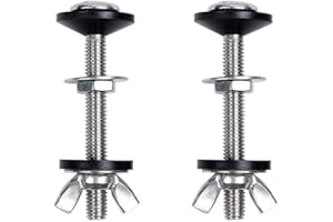 Hsthe Sea 2 pcs Toilette Split réservoir d'eau vis de Fixation Accessoires Assis réservoir d'eau Fixation Connexion vis Toilette réservoir d'eau Accessoires d'installation