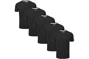 Charles Wilson Pack de 5 T-Shirts Unis à Col V