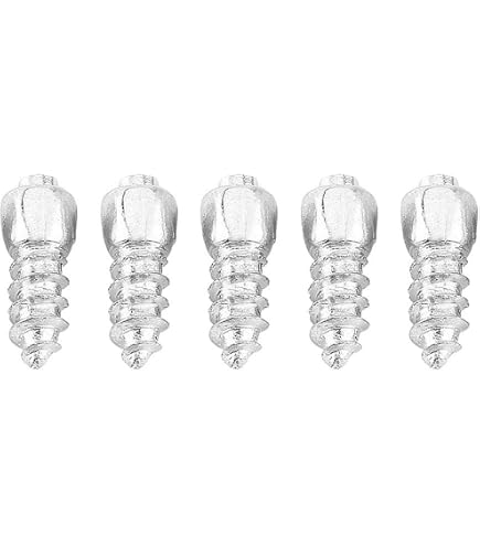100 Pointes De Pneus Carbure 6.5mm - Vis Goujon Neige Pour Voiture Moto VTT