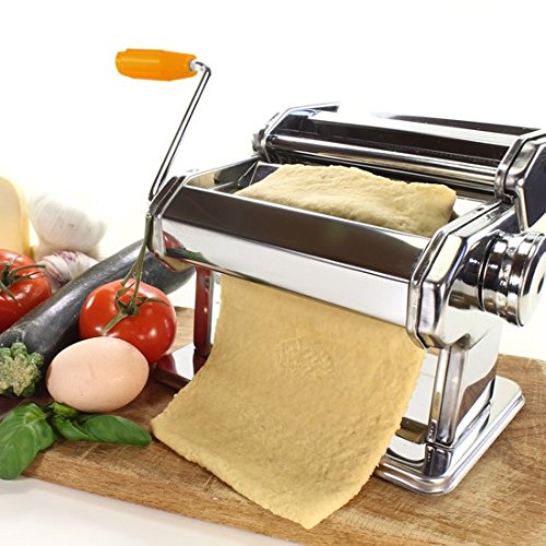 WTC manuelle Nudelmaschine Pasta Maker Pastamaschine Nudel Maschine für 7 verschiedenen Nudelstärken - 2