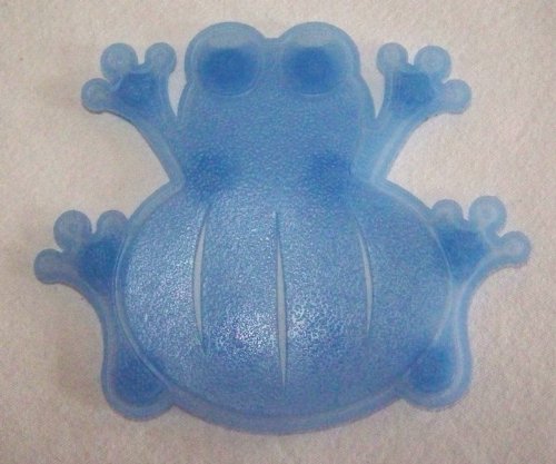 Anti Rutsch Sticker für Dusche und Badewanne - 6 Stück - blauer Frosch