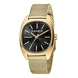 Esprit ES1G038M0085 Infinity Black Gold Mesh Herrenuhr
