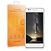 Price comparison product image kwmobile Tempered Glass Screen Protector - Crystal Clear Hardened Anti-Fingerprint Protective Display Film for HTC Desire 10 Lifestyle