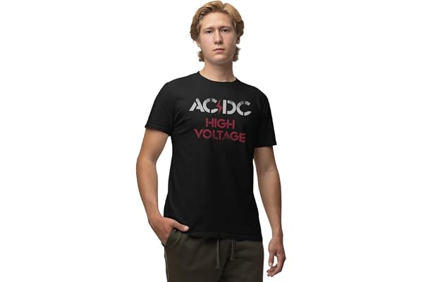 AC/DC Meacdcrts052 T-Shirt Homme (Lot de 1)