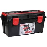 Tayg Plastic Tool Box No. 34, Black, 580 x 285 x 290 mm