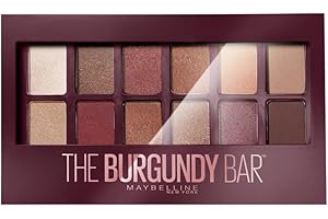 Maybelline New York – Palette Fards à Paupières – The Burgundy Bar – 12 couleurs